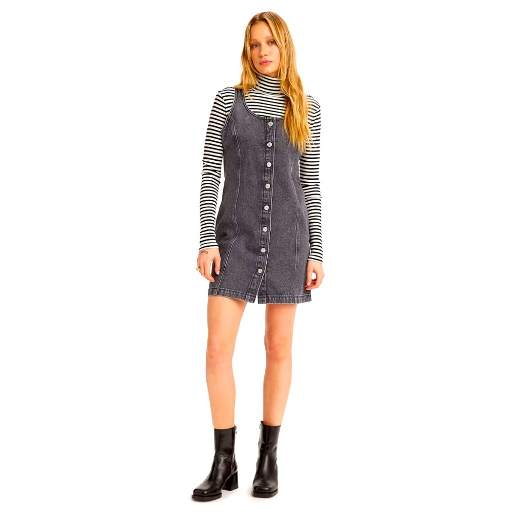 Levi’s Tuli denim mini dress XL